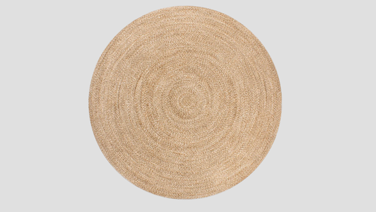 Corfu Outdoor Round Floor Rug in Sisal, 210cm diameter