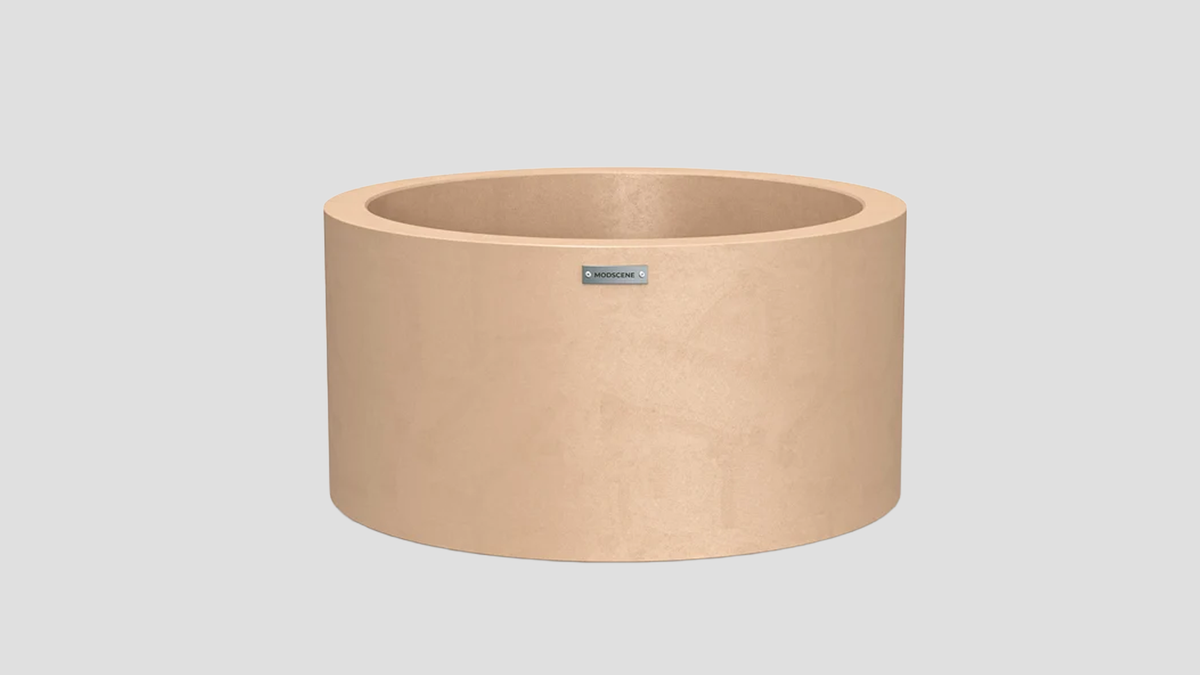 Cylindrus 350 Earth camel, 700 x 700 x 350 mm