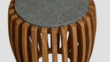 Egmont Teak Side Table Closeup