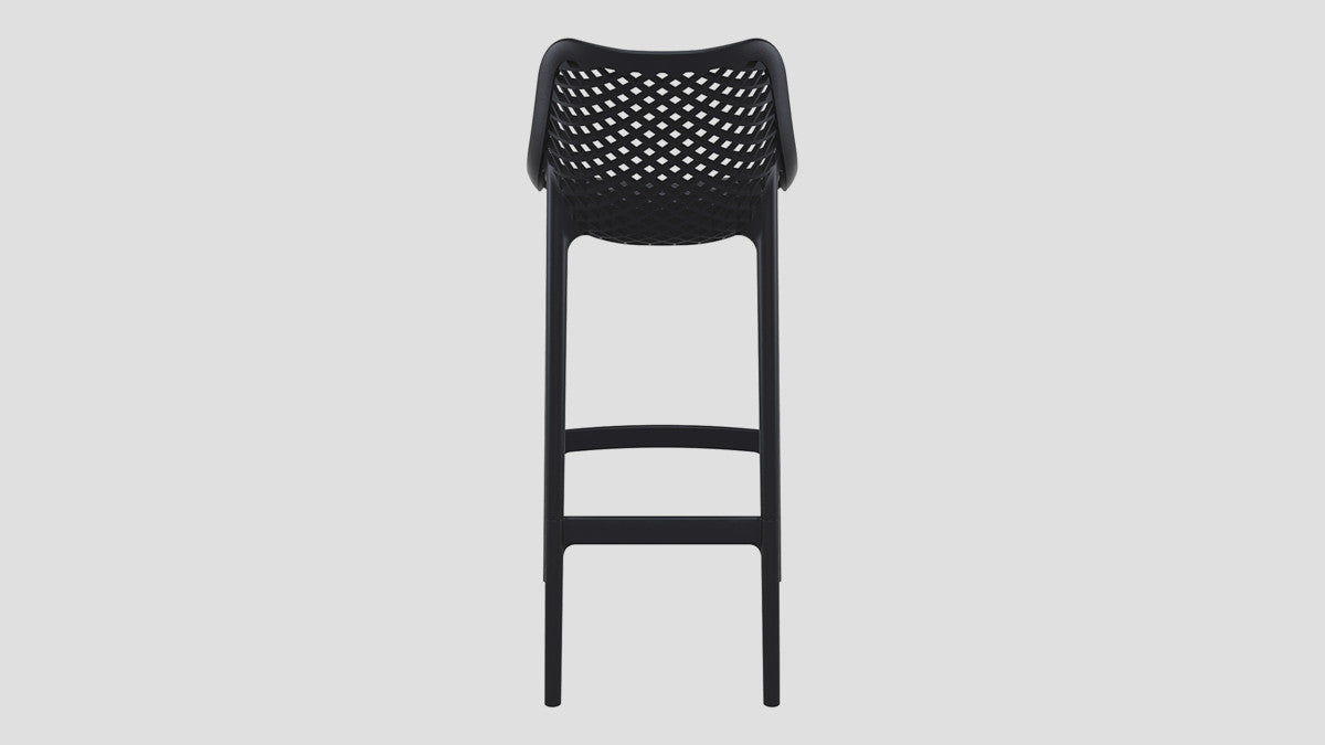 Epsom Bar Stool Black Back