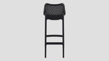 Epsom Bar Stool Black Back