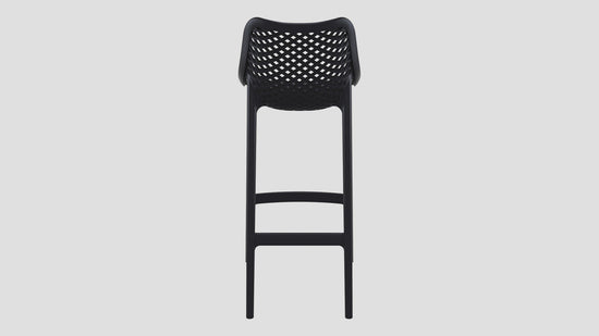 Epsom Bar Stool Black Back