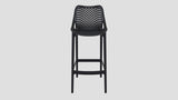 Epsom Bar Stool Black Front