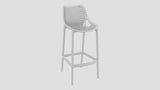Epsom Bar Stool White
