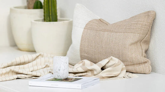 Finn Outdoor Cushion Almond In Situ 2