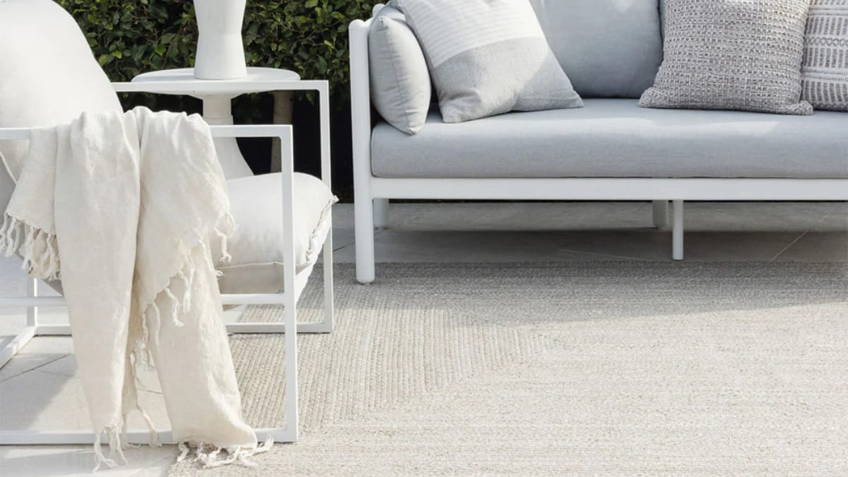 Flinders Outdoor Rug In Situ
