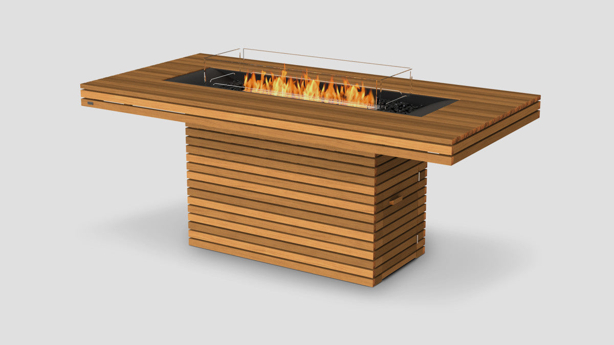 Gin 90 Bar Fireplace Teak