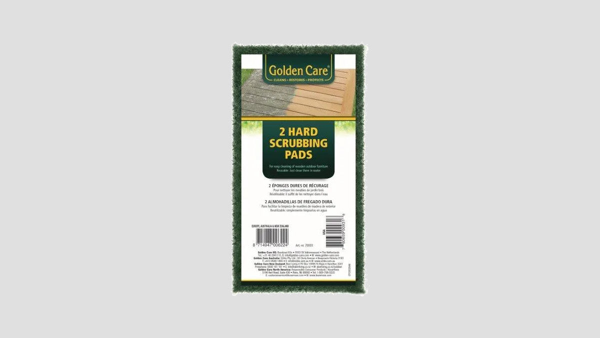 Golden Care Teak Hardwood Scrubbing Pads