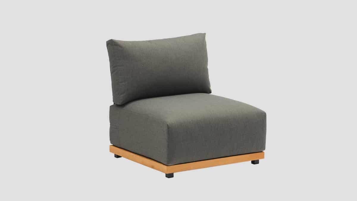 Hamilton Single Centre Section — modular sofa sections from Design Concepts NZ