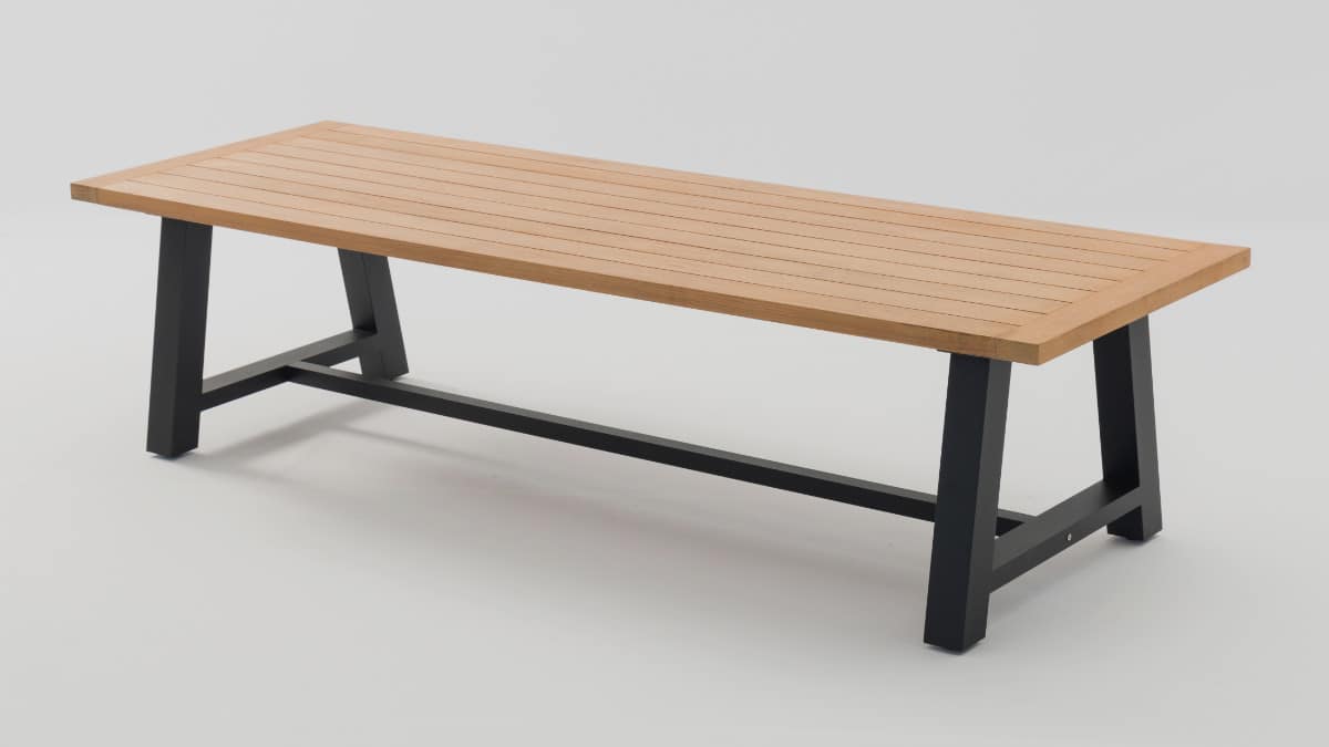 Hampden Teak 3M Dining Table Top