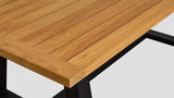 Hampden Teak Dining Table Closeup