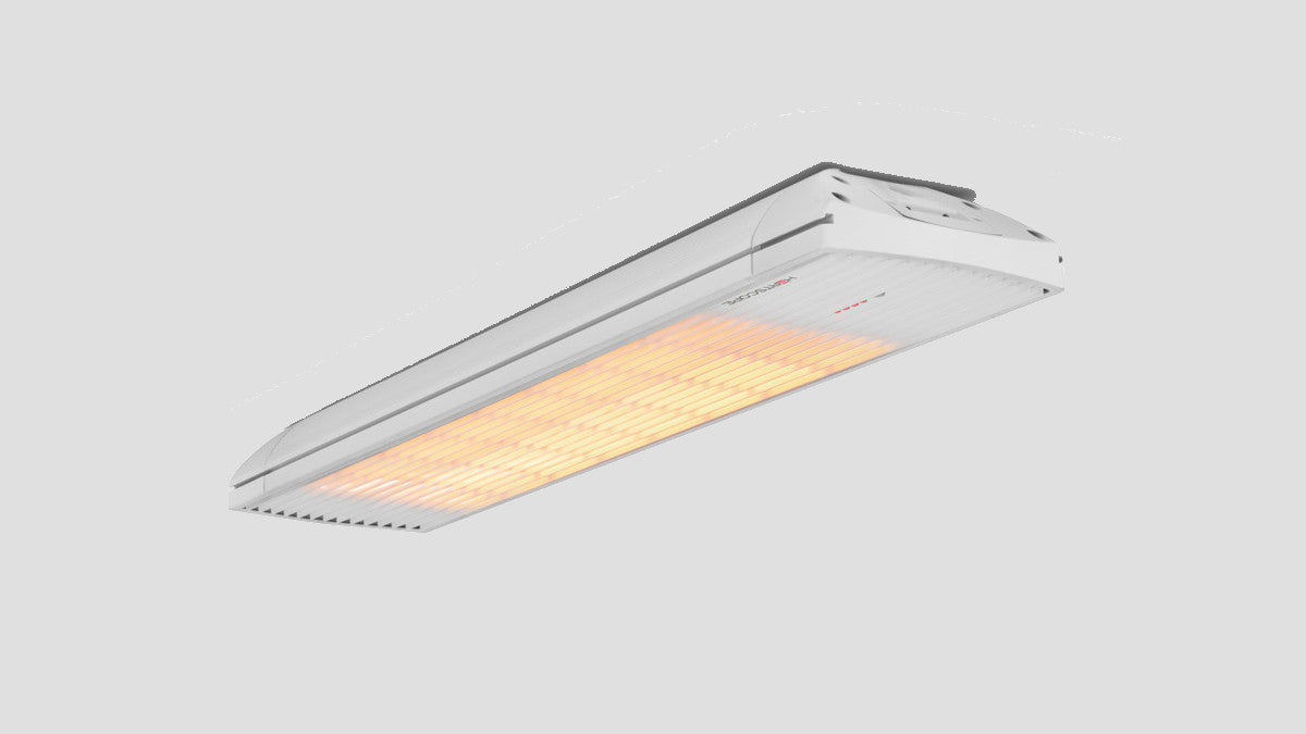Heatscope Spot 2800W Radiant Heater White On