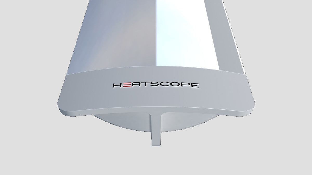 Heatscope Spot 3000W Radiant Heater White Closeup