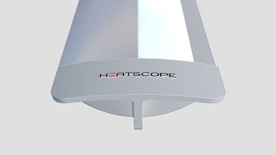 Heatscope Spot 3000W Radiant Heater White Closeup