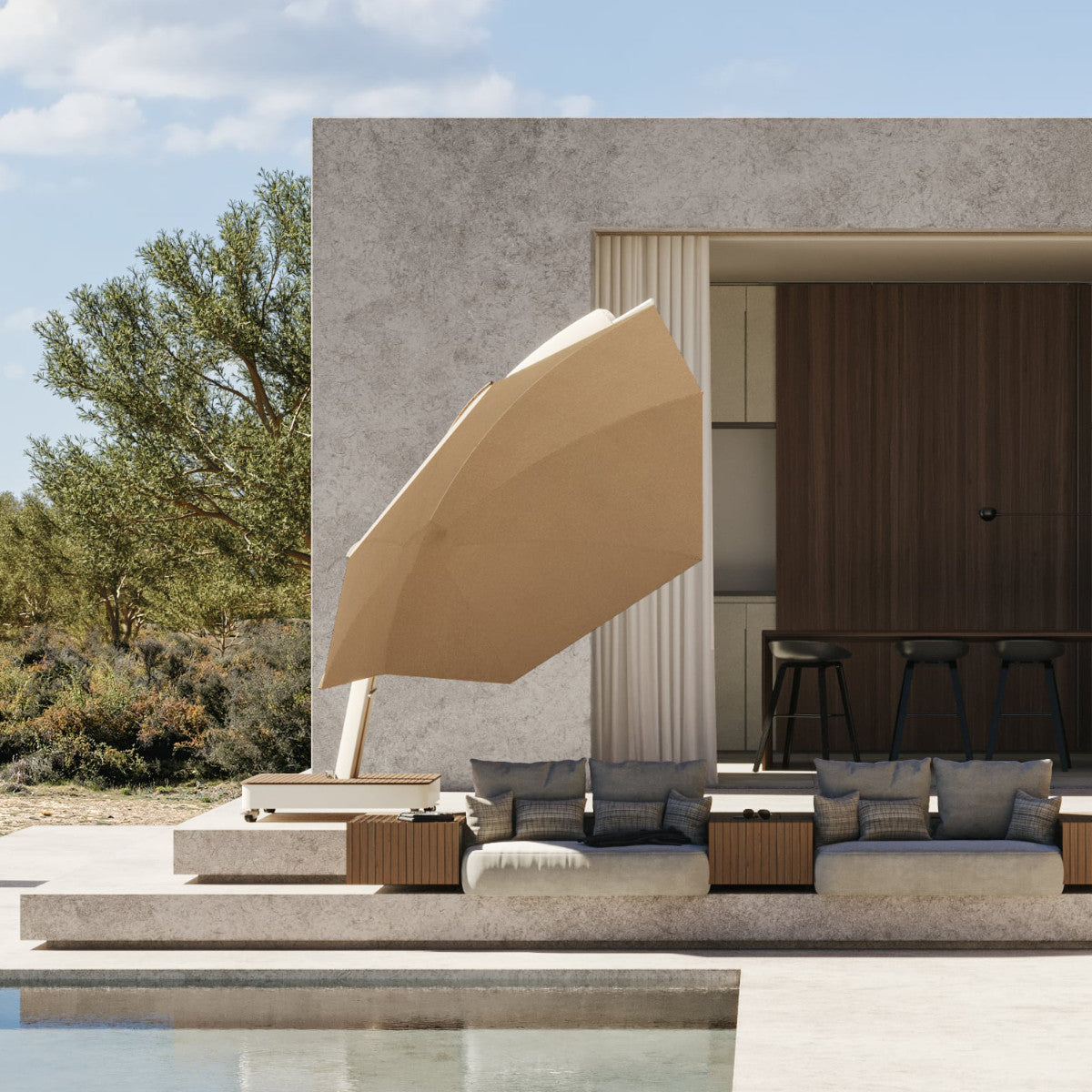UMBROSA ICARUS UX CANTILEVER UMBRELLA