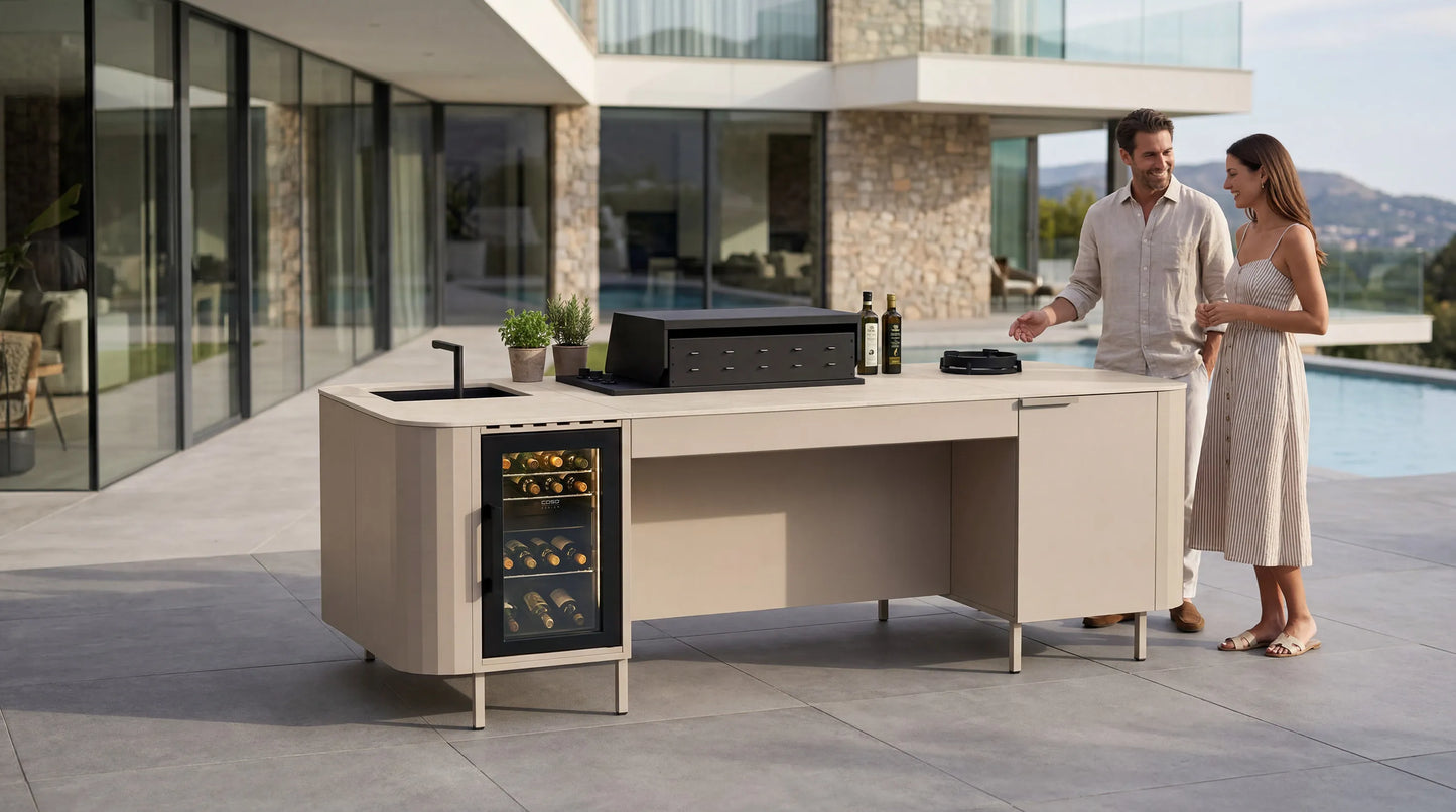 Isla Outdoor Kitchen Island