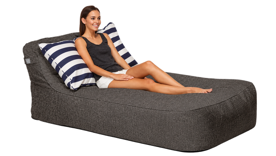 Isla Lounger Luxe Coal