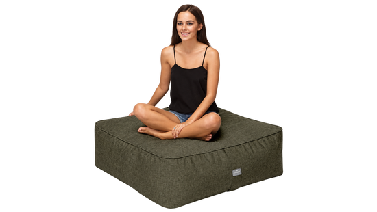 Isla Ottoman Sage, 950 x 950 x 400 mm