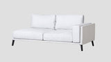 Kapiti Double Left Arm Sofa Marble