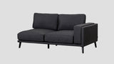 Kapiti Double Left Arm Sofa Sooty