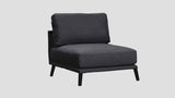 Kapiti Single Sofa Section Sooty