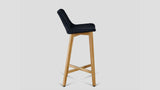 Leigh Bar Stool Black Side