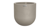 Lisbon 500 Planter — Earth Riverstone, 500 x 500 x 500 mm