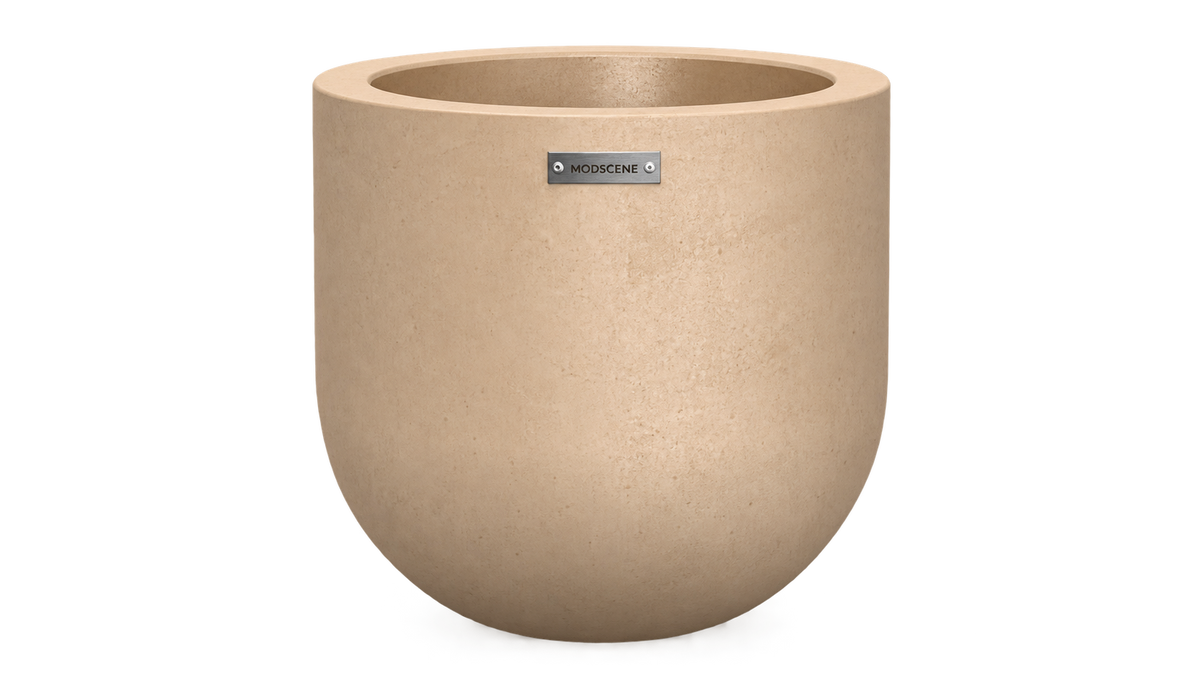 Lisbon 400 Planter — Lisbon400 Earth Camel, 400 x 400 x 400 mm