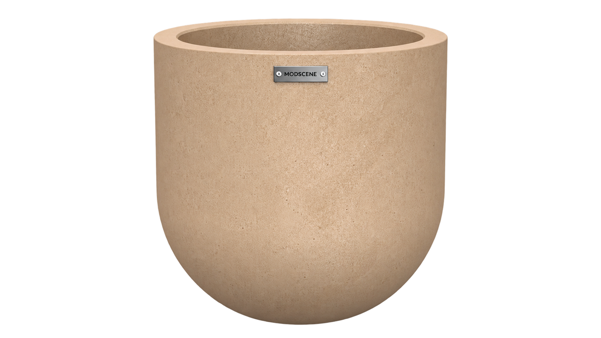 Lisbon 500 Planter — Lisbon500 Earth Camel, 500 x 500 x 500 mm