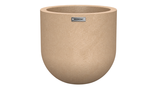 Lisbon 500 Planter — Lisbon500 Earth Camel, 500 x 500 x 500 mm