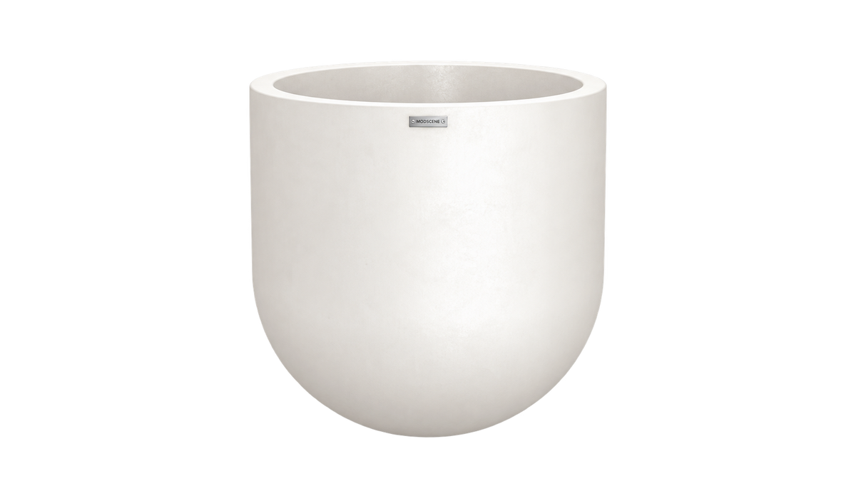 Lisbon 750 Planter — Lisbon750 Bone, 750 x 750 x 750 mm