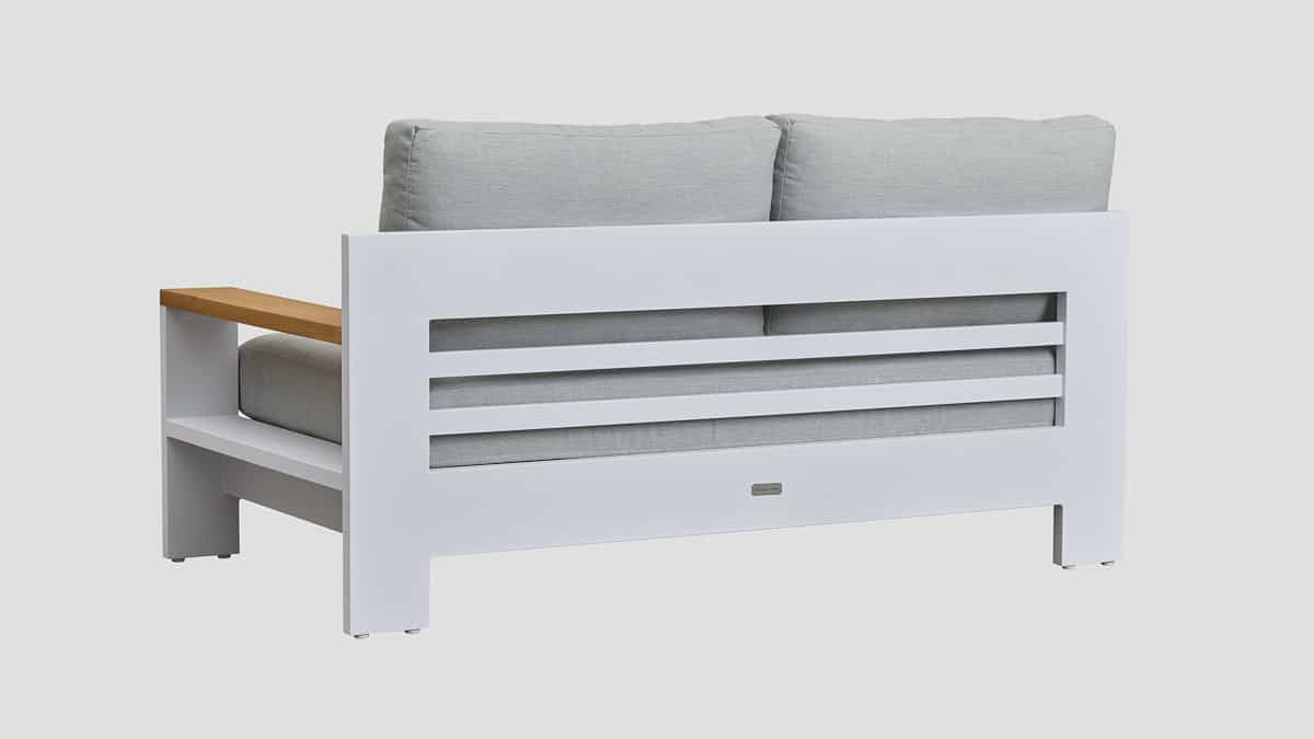 Mackenzie Alu Left Arm Section White Rear