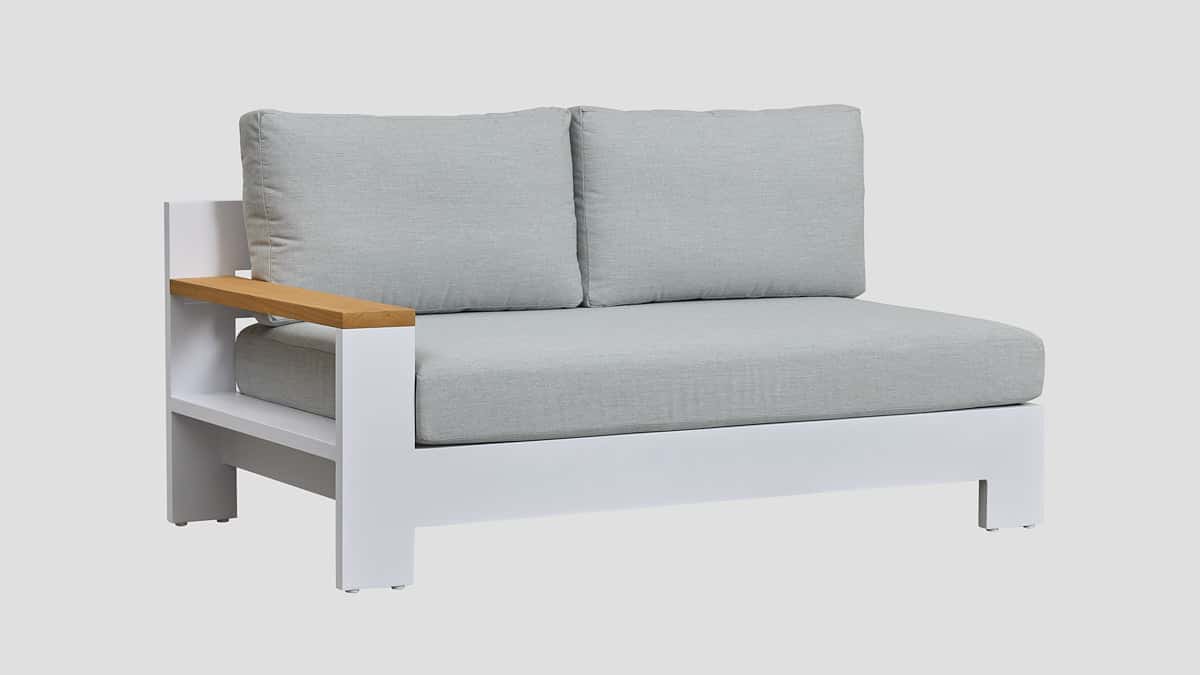 Mackenzie Alu Right Arm Section White