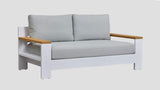 Mackenzie Double Sofa White