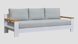 Mackenzie Triple Sofa White