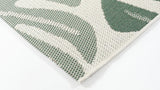 Maldive Outdoor Rug Leaf Corner