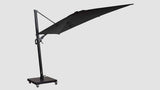 Malibu Cantilever Umbrella Black Tilted