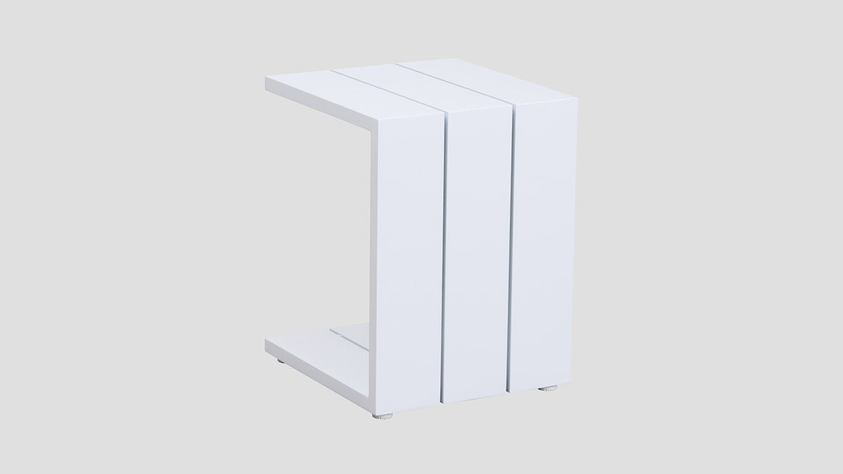 MANGAWHAI ALUMINIUM SIDE TABLE