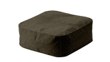 Marine Bean Ottoman —Sage, 76 x 76 x 28 cm