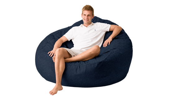Marine Bean XXL — Indigo, 150 x 170 x 70 cm