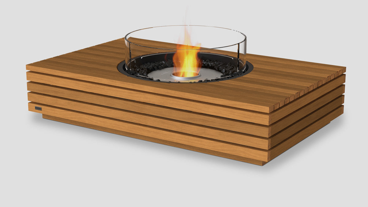 Martini 50 Fireplace Teak Screen