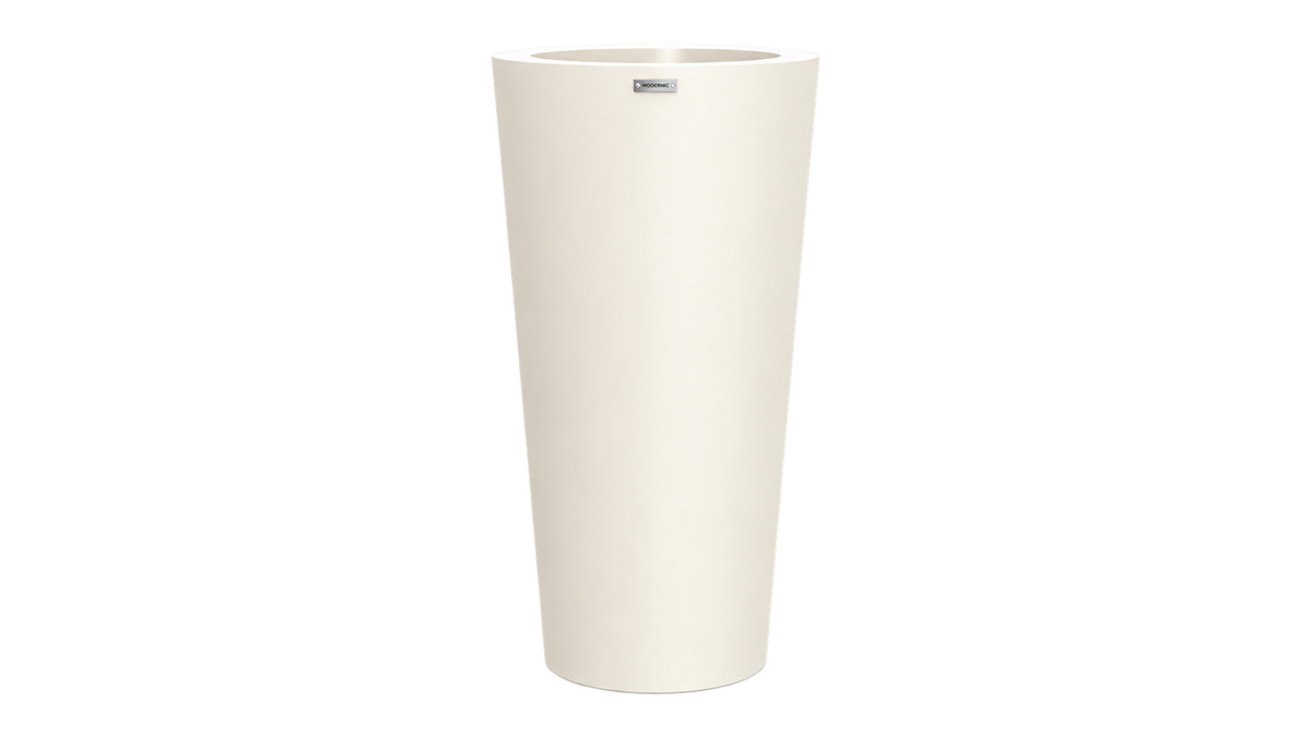 Milan 1150 Planter — Milan 1150 Ivory, 570 x 570 x 1150 mm