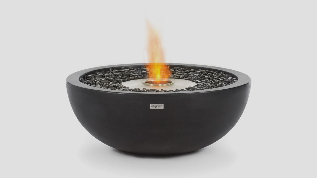 Mix 600 Fireplace Graphite