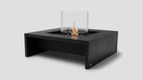 Mojito 40 Fireplace Graphite BL Glass Round