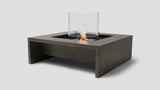 Mojito 40 Fireplace Natural SS Glass Round