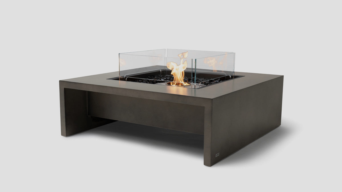 Mojito 40 Fireplace Natural SS Glass