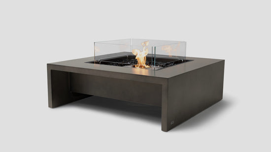 Mojito 40 Fireplace Natural SS Glass