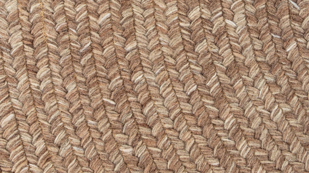 Mornington Outdoor Rug Teak Closeup