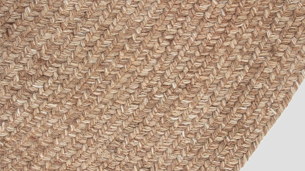 Mornington Outdoor Rug Teak Detail