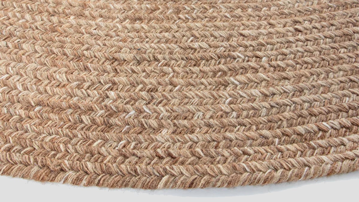 Mornington Outdoor Rug Teak Detail